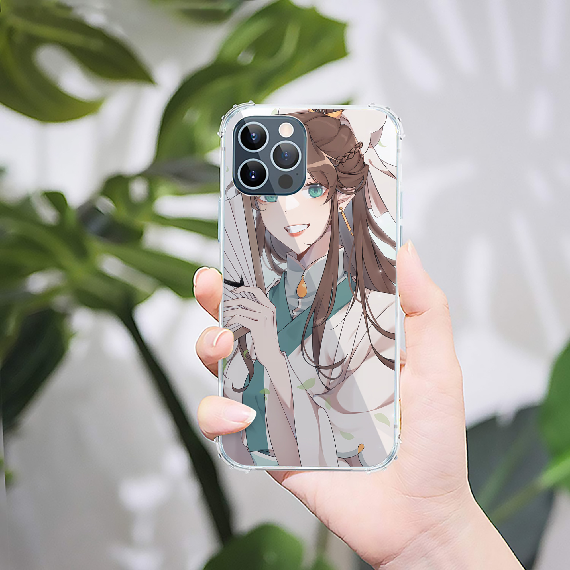 （画像用） 刀剣乱舞 Touken Ranbu 【iPhone 12シリーズ対応】透明スマホケース（クリアソフトケース）